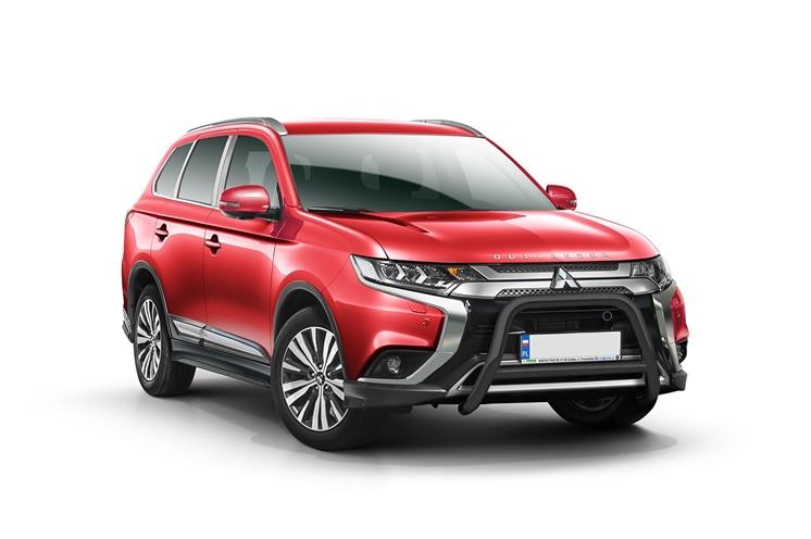 EU Frontbåge [Svart] - Mitsubishi Outlander 2019-