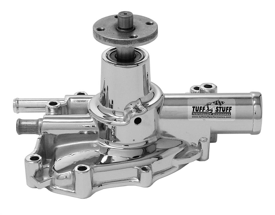 Water Pump High-volume, Aluminum, Polished