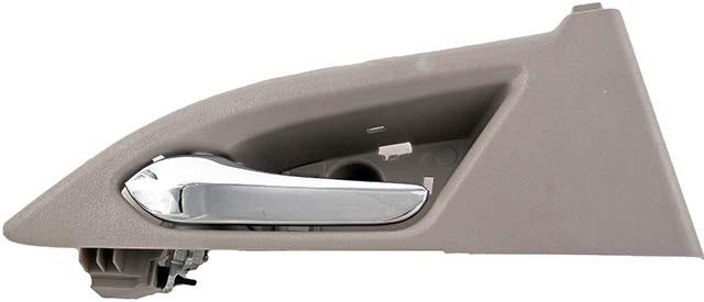 interior door handle gray/chrome