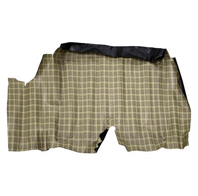1965-68 Mustang Heavy Weight Molded Trunk Mat, Plaid