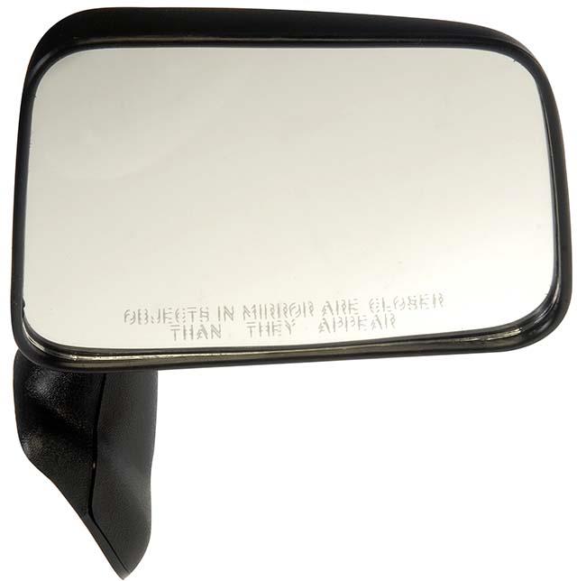 Side View Mirror Passenger Side, Plastic