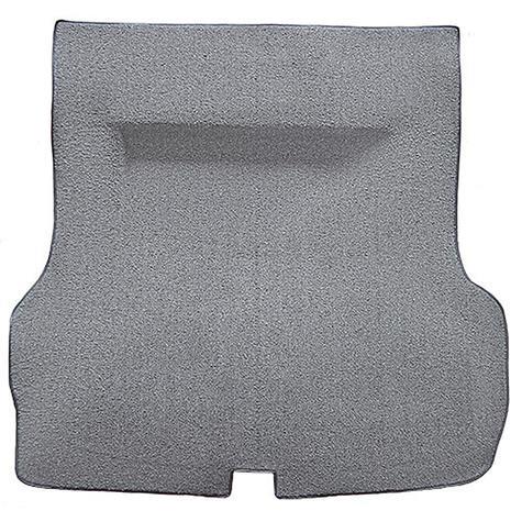 1955-57 Chevrolet Bel Air	 2DR/4DR Hardtop/Sedan	 Molded Trunk Area Carpet w/o Spare Tire Cutout	 Cutpile	 Dark Gray