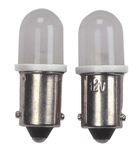 BA9S LED Lampen 12V Super Wit, set à 2 stuks