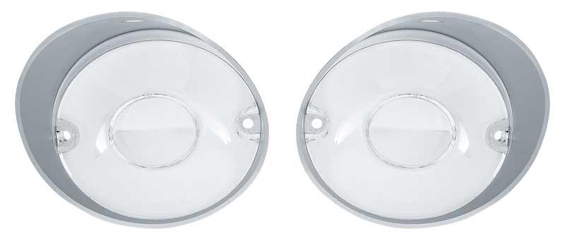 Factory-style replacement park lamp lenses