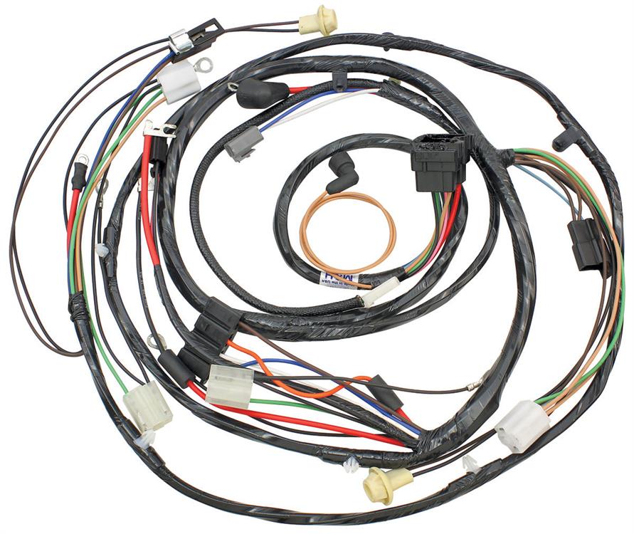 Wiring Harness, Forward Lamp, 1968 Chev/El Cam, V8/Warn.Lights