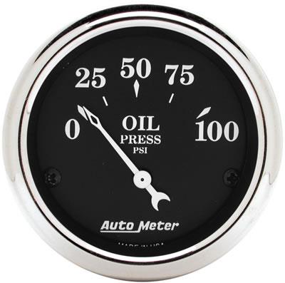 Oil pressure, 52.4mm, 0-100 psi, electric