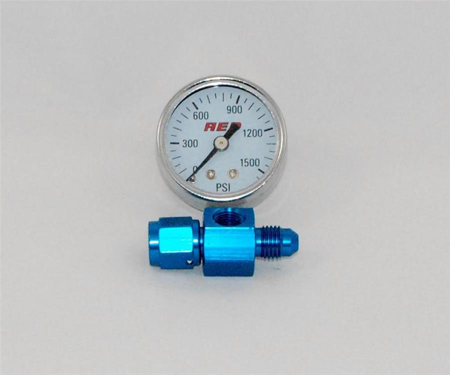 Nitrous pressure, 38mm, 0-1500 psi