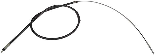 parking brake cable, 169,49 cm, rear left and rear right