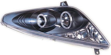 Set Koplampen passend voor Toyota Celica 2001-2005 - Zwart - incl. Angel-Eyes