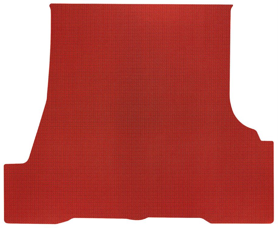 Trunk Mat, 62-63 Tempest/LeMans, CNV, Red Houndstooth