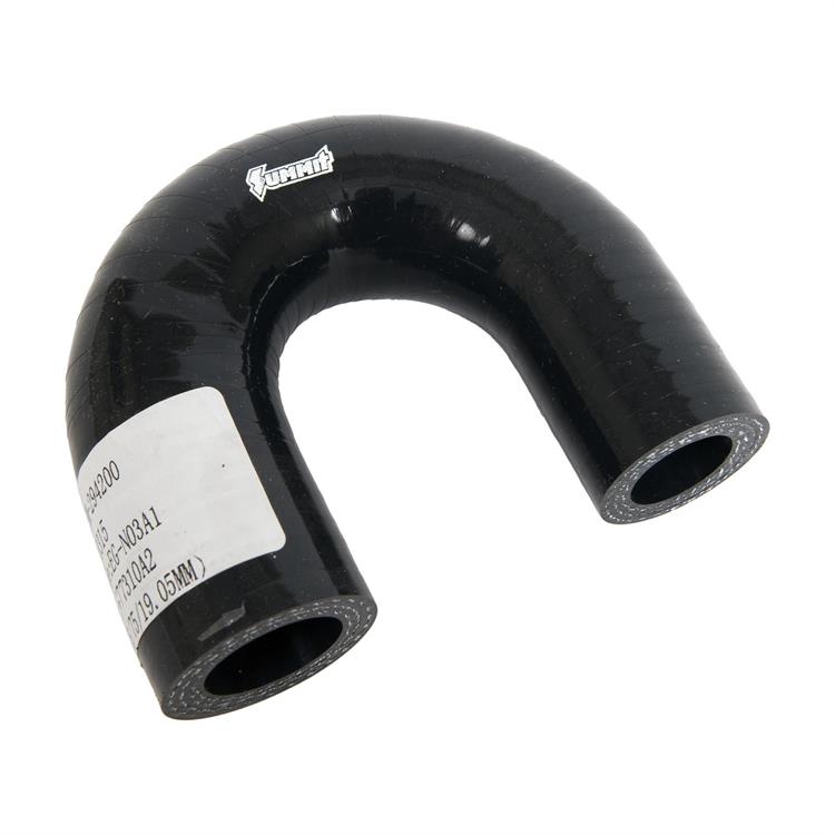 Hose, Heater Bypass, Heater Core Delete, Silicone, Black, Chevy, LS, V8