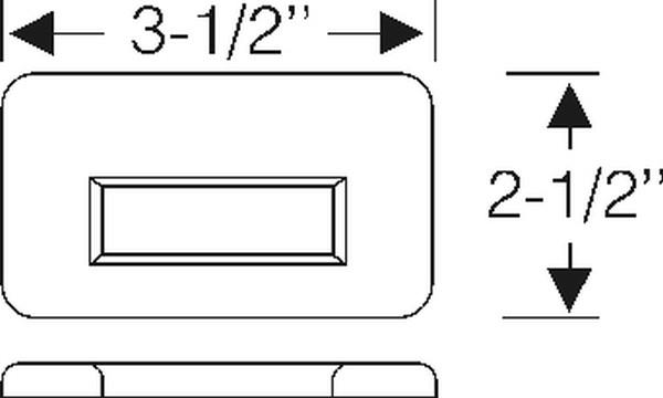 Grommet, acc. pedal hinge