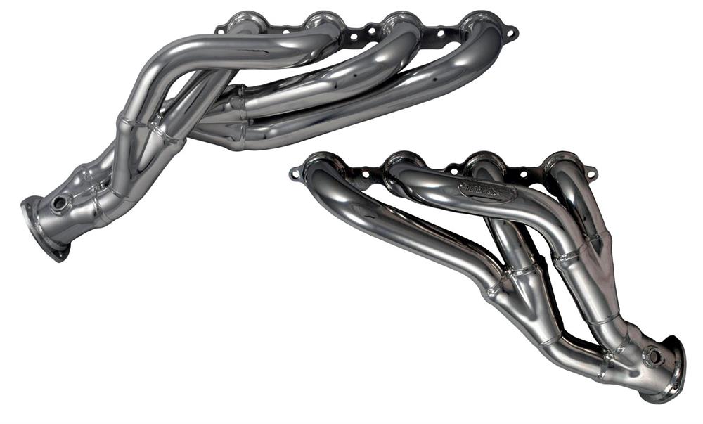 headers, 1 7/8" pipe, 3,0" collector, Silver 