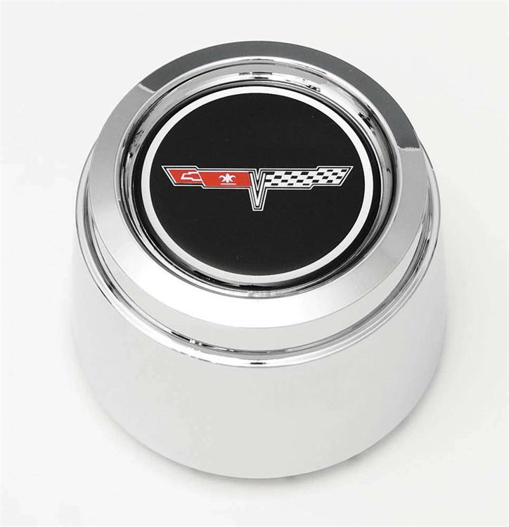 Wheel Center Cap Chrome With Emblem, For Cars With Aluminum Wheels