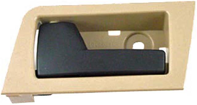 interior door handle - rear left - black+camel (beige)