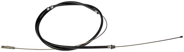parking brake cable, 287,02 cm, intermediate