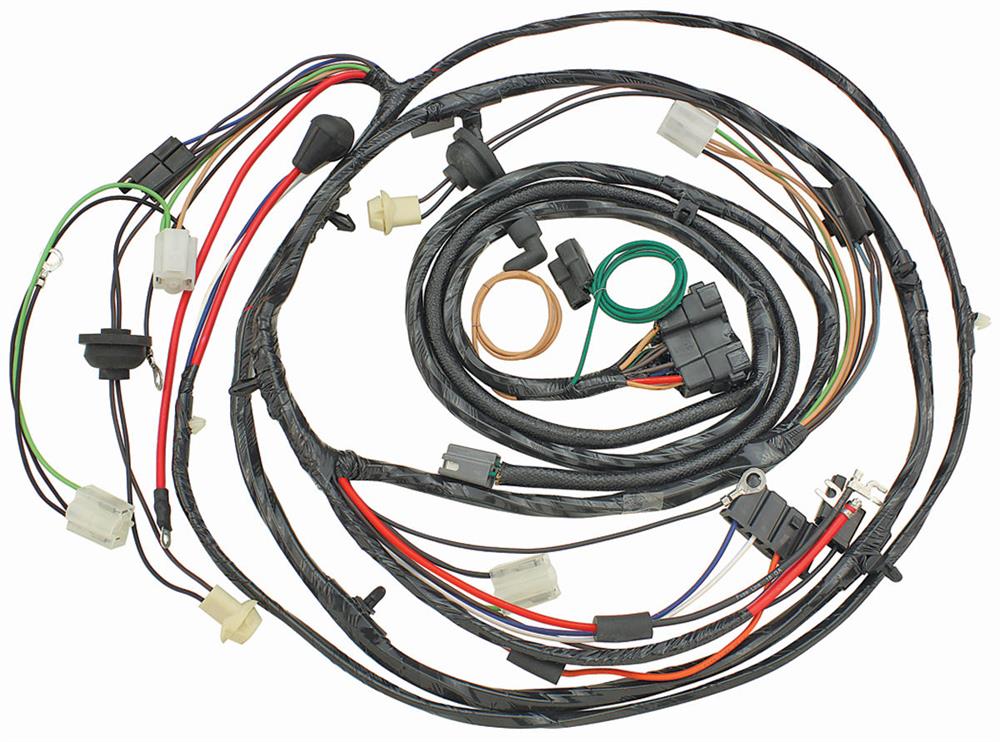 Wiring Harness, Forward Lamp, 1970 Chev/El Cam, V8/Warning Lights