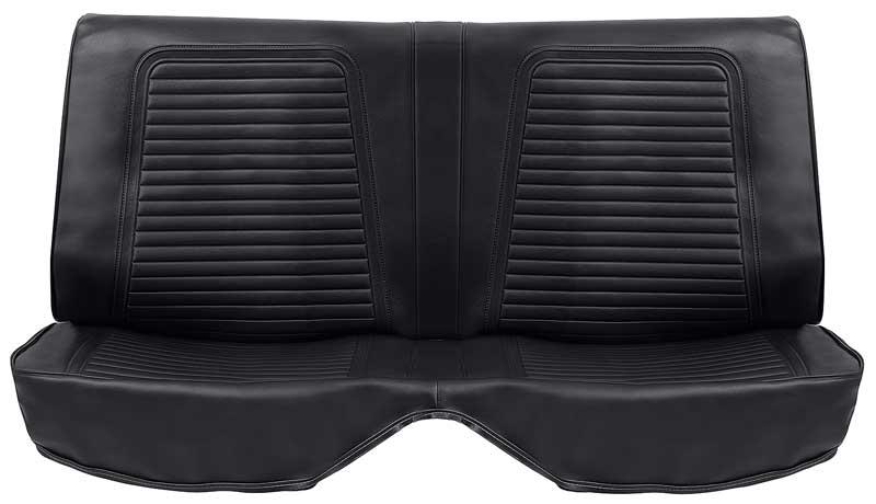 Standard Rear Fold-Down Seat Upholstery, Black