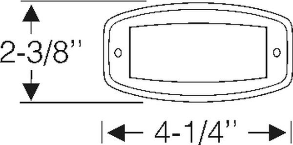 Parking light mounting pad