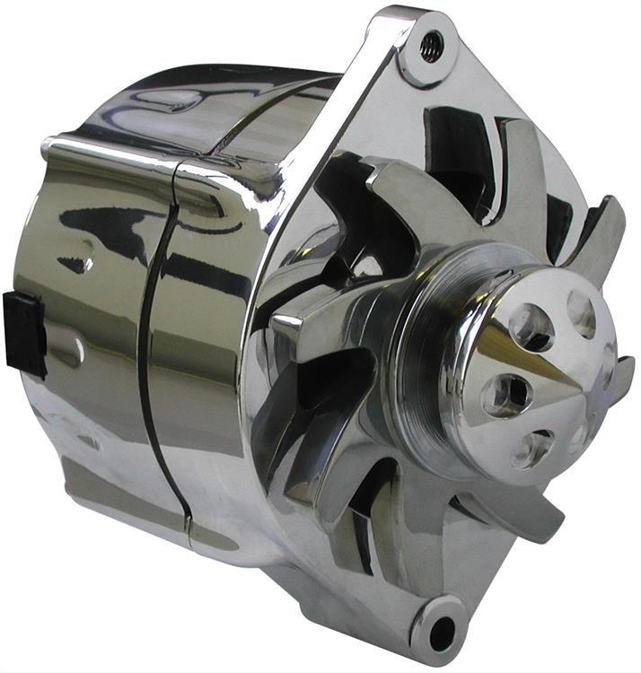 alternator / generator, 140A, 12 volt, Chrome plated