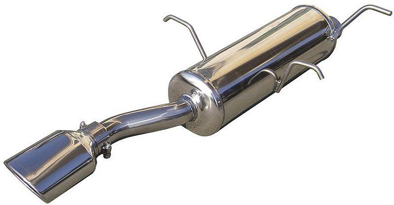 Muffler Rear Pe 306 Cabrio 16 ( 89pk ) 94-97