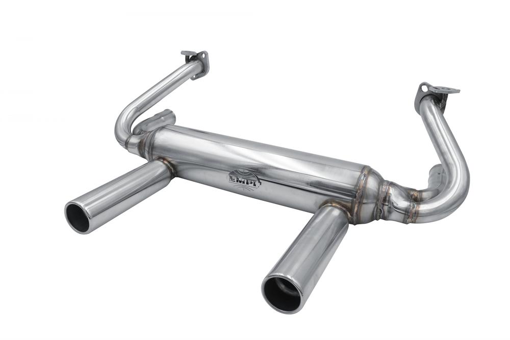 Stainless Steel 2-Tip Exhaust System