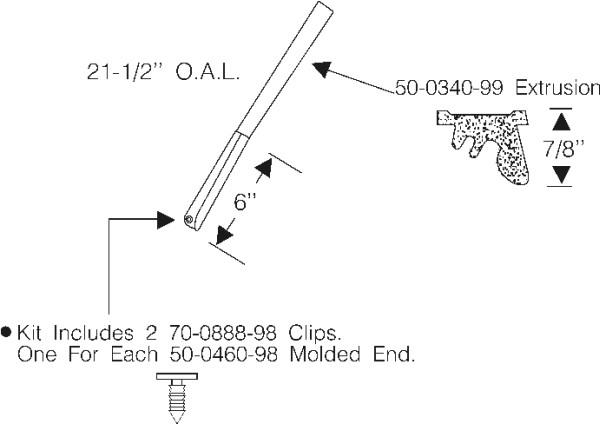 Weatherstrip, windshield pilla