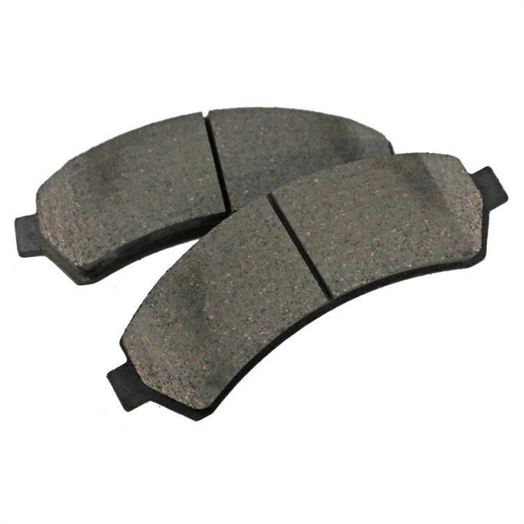 brake pads, Semi-metallic, front