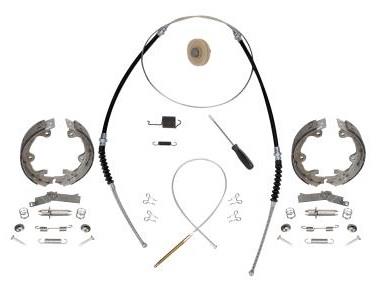 Parking Brake Kit, Master, With Stainless Steel Brake Shoes