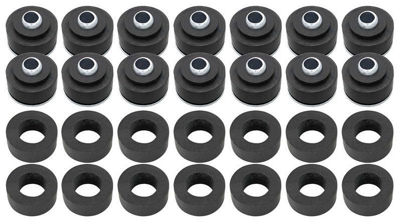 Bushing Kit, Body, 1964-67 Chev./GTO/Cut./Sky., 28 Bushings