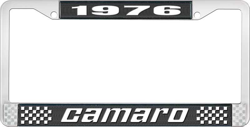 nummerplåtshållare, 1976 CAMARO STYLE 2 svart