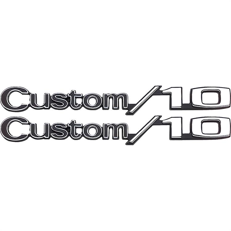 emblem framskärm "Custom / 10"