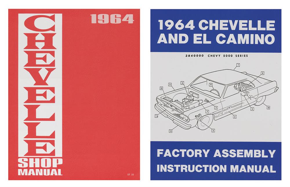 Book/Manual, Restoration Kit, 1964 Chevelle/El Camino