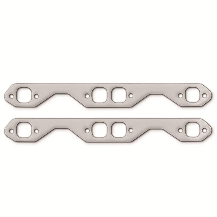 Header Gasket, Graphite, 1.500 in. x 1.375 in. Port, 0.125 in. Thick, Chevy, Small Block, Set