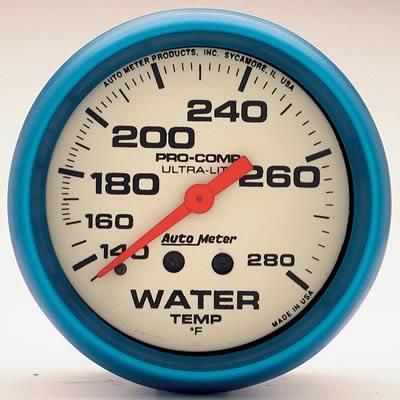 Water temperature, 67mm, 140-280 °F, mechanical