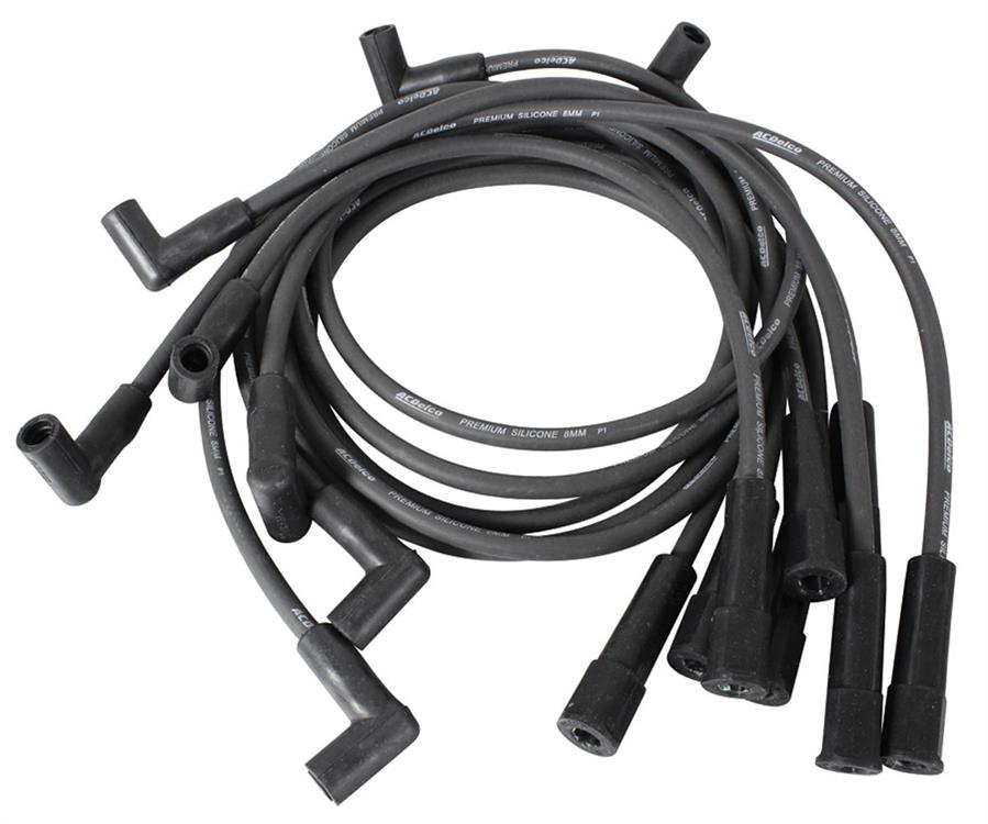 Wires, Spark Plug, 1974 Cadillac, 8mm, Straight/90-Degree, HEI