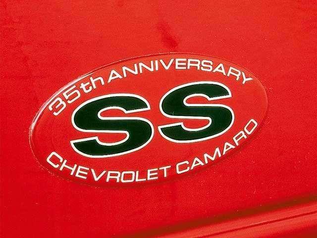 skärmdekal Camaro 35th