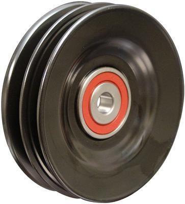 Idler Pulley, No Slack, Double V-Belt, 107mm