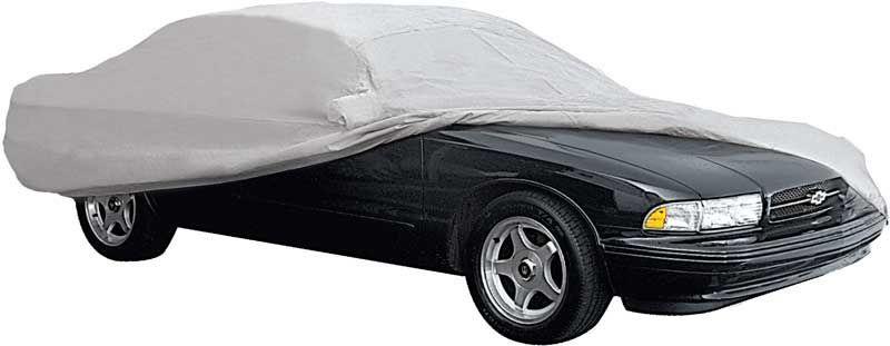 Car Cover, Weather Blocker Plus, Gray, 4-Layer, Lock and Cable, Chevy, Each