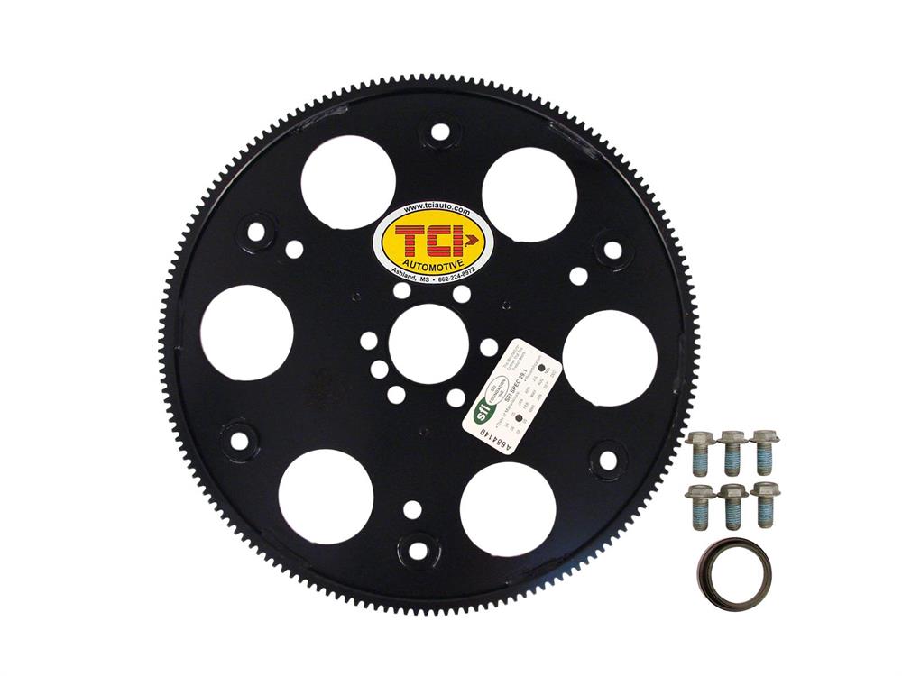 Automatic Transmission Flexplate, 1-Piece Rear Main Seal, SFI 29.1, Chevy, 4.8/5.3/5.7/6.0L, LS1 to 4L80E,Each