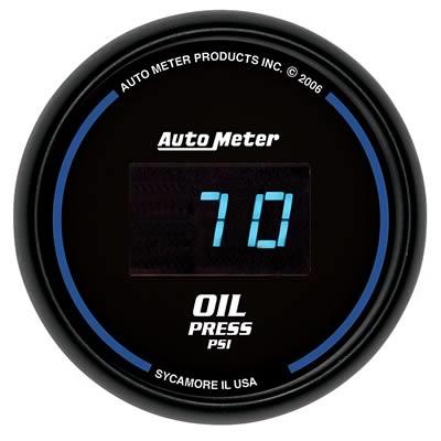 Oilpressure Gauge 52mm 0-100psi Cobalt Digital Electric