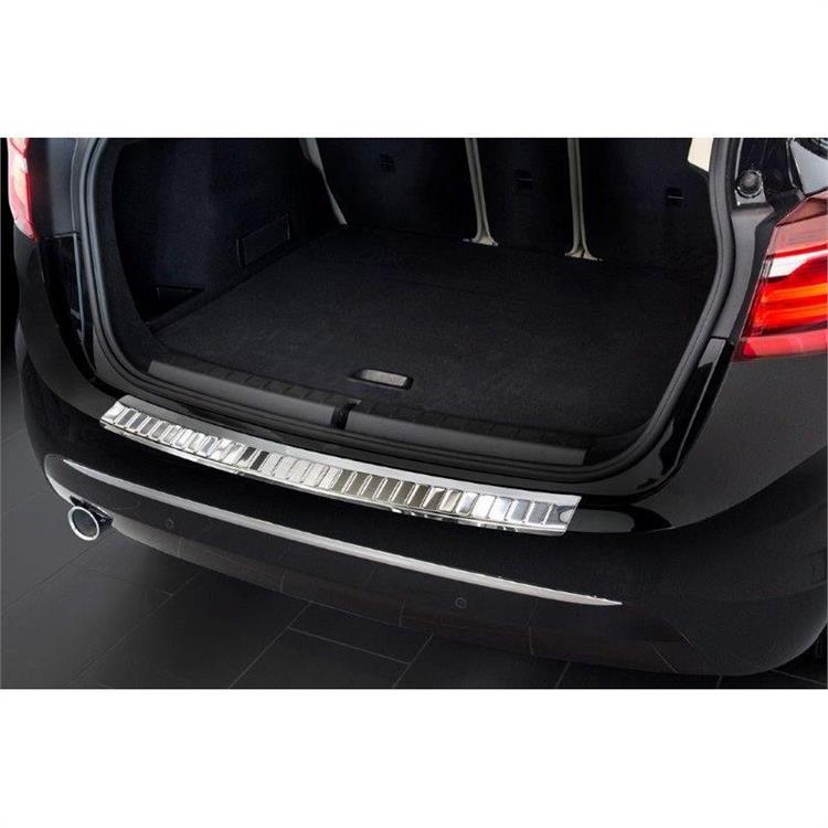 RVS Achterbumperprotector BMW 2-Serie F45 Active Tourer 2014- 'Ribs'