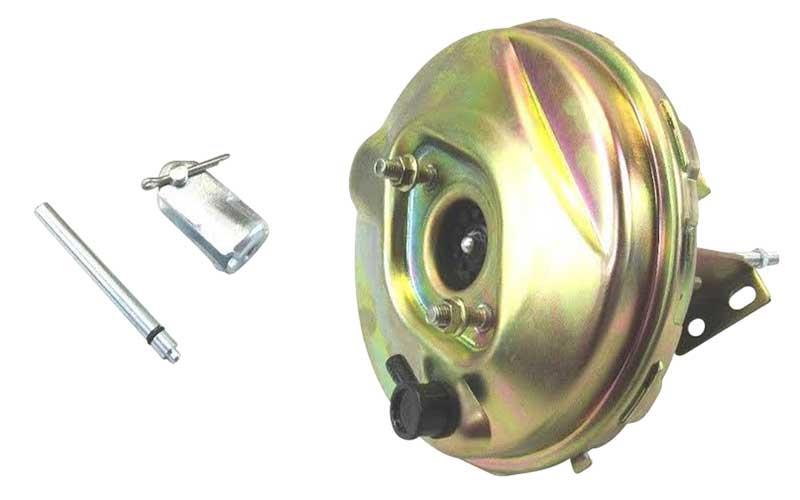 1967-74 9" Power Brake Booster; Single Diaphragm; GM Delco Style; Zinc