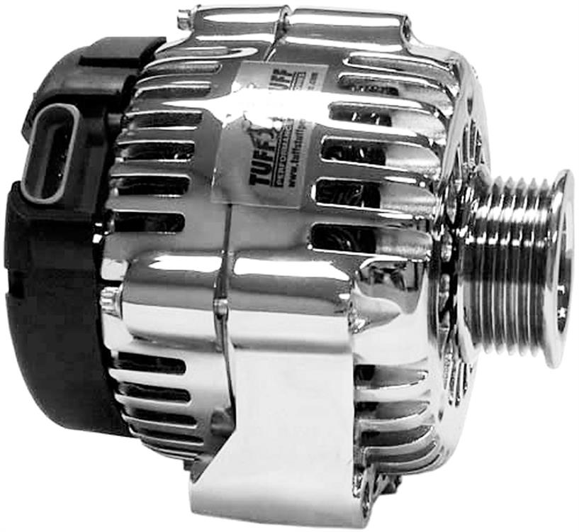 alternator / generator, 145A, 12 volt, Chrome plated