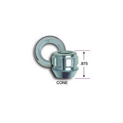 lug nut, M12 x 1.75, Yes end, 22,2 mm long, conical 60°