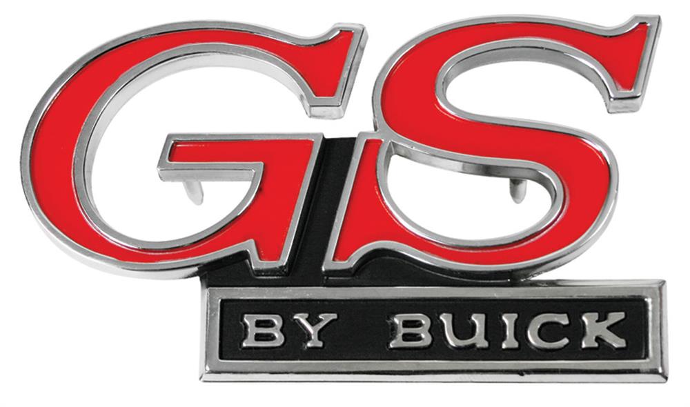 emblem grill, 1970 buick "gs"
