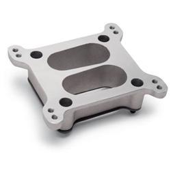 Carburetor Adapter Flange, Split, Aluminum, Gasket, Hardware, 4-Barrel, Square Bore, Ford, Flathead V8, Kit