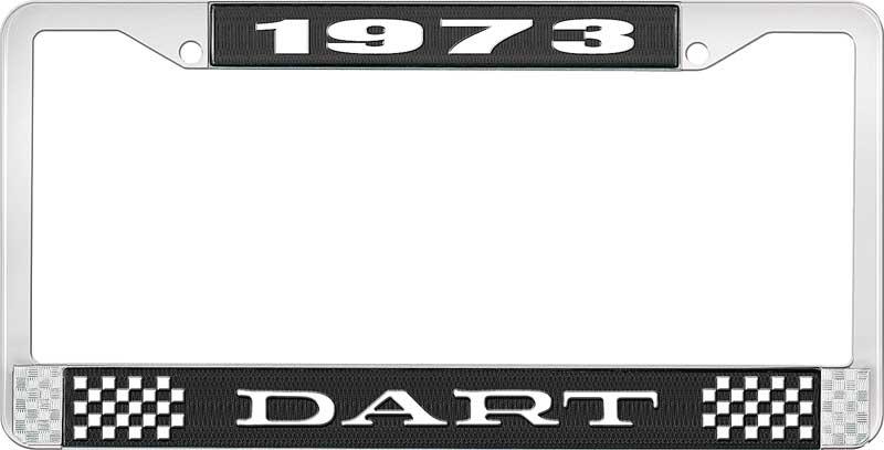 nummerplåtshållare 1973 dart - svart