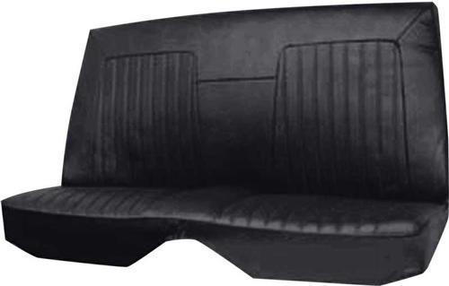 Rear Seat Upholstery, Black