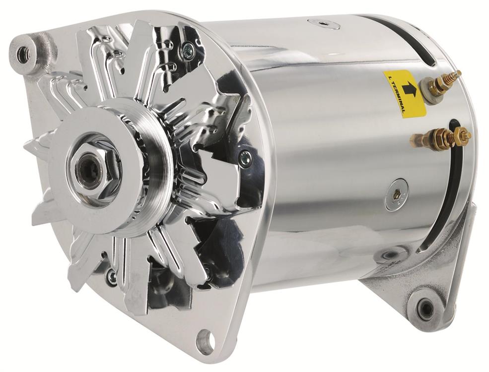 alternator / generator, 90A, 12 volt, Polished